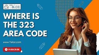 Where is the 323 Area Code  Teloz Explains [upl. by Conny]