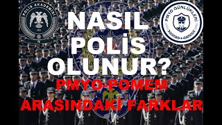 NASIL POLİS OLUNUR PMYOPOMEM ARASINDAKİ FARKLAR [upl. by Avitzur]