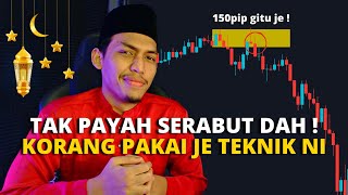 TEKNIK SCALPING BOROI  Trade Sendiri Je Pakai Teknik Simple Ni [upl. by Jeddy]