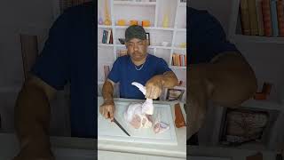 6 Inch Tan Ren Boning Knife to cut up a whole chicken boningknife [upl. by Blane]