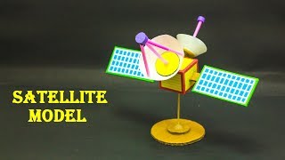 School Science Projects  Satellite Model [upl. by Thilde]