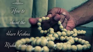 How to chant the Hare Krishna Mahamantra Malayalam [upl. by Seugram227]