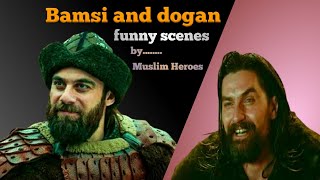 Bamsi and dogan funny moments  Ertugrul ghazi Urdu  Muslim Heroes [upl. by Laural]