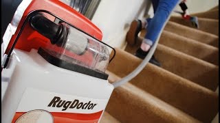 How to clean your stairs with Rug Doctor [upl. by Notelrahc]