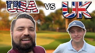 Amateur Ryder Cup  US vs UK Golf Vlog  Subscriber Challenge [upl. by Aikal]