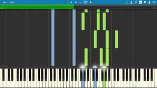 Nanatsu no Taizai OST  YoSayampB→A Piano  Synthesia [upl. by Naples]