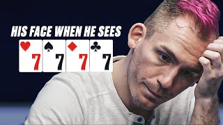 Most Entertaining QUADS Hands  PokerStars [upl. by Rhett]