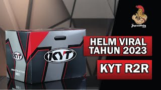 UNBOXING  KYT R2R  HELM VIRAL TAHUN 2023 DARI KYT HELMET [upl. by Notrom673]