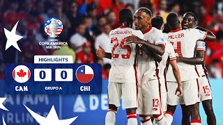 CANADÁ 00 CHILE  HIGHLIGHTS  CONMEBOL COPA AMÉRICA USA 2024™ [upl. by Doig]