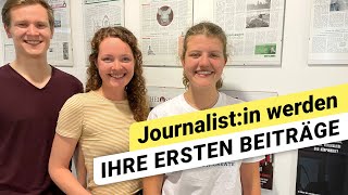 JOURNALIST werden Durch gutes Recherchieren und Schreiben andere informieren [upl. by Ger]