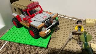 Dennis Nedry’s death Jurassic park scene remake [upl. by Odlamur177]