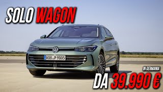 VOLKSWAGEN PASSAT 2024 cè PLUGIN 100 KM🔌ma anche DIESEL [upl. by Annamarie]