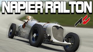 The Fastest Car in the World  Napier Railton  Assetto Corsa [upl. by Leslee]