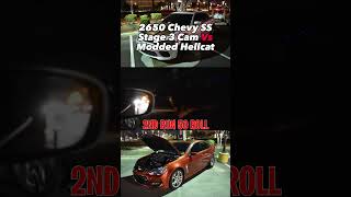 1000hp Hellcat vs 2650 Chevy SS 🚀 hellcat shorts [upl. by Septima]