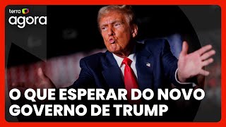 Com foco em economia e imigração Donald Trump promete ‘curar’ EUA [upl. by Shoshana]