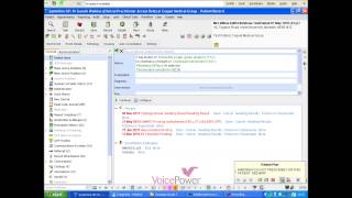 VoicePowers demonstration of Dragon Medical Practice Edition 2 with SystmOne [upl. by Issy86]