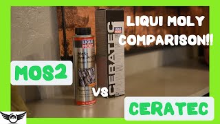 MOS2 VS CERATEC Which one is best for you Liqui Moly Oil Additive Comparison [upl. by Abihsot]