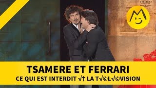 Tsamère et Ferrari  quotCe qui est interdit à la télévisionquot [upl. by Edlihtam]