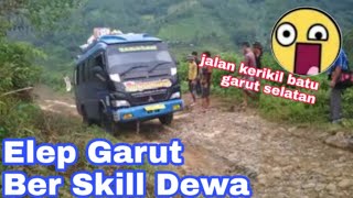 Mobil Elf Garut Punya Skill Dewa Jalan Ini Bikin Kaget Kampung Nembus Jalan Batu Garut Jawa Bar [upl. by Zimmermann]