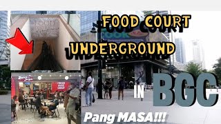 Hidden food park in Bonifacio High Street  Underground Food District [upl. by Mraz]