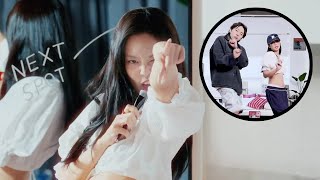 Jennie Surprises Fans by Taking Lead in SPOT Choreography SPOT Choreography by Jennie [upl. by Etnoek]