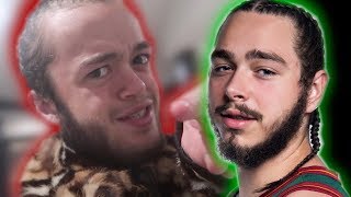 I TURNED INTO POST MALONE [upl. by Ecreip]