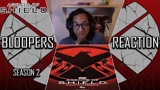 Marvels Agents of SHIELD Season 2 Bloopers Reaction [upl. by Jeniece]