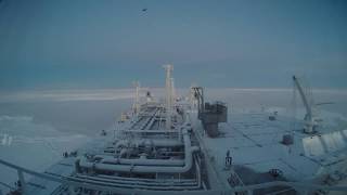 Eduard Toll Transiting the Northern Sea Route  Teekay [upl. by Zurc]