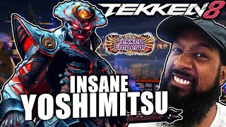 This YOSHIMITSU was INSANE Lil Majin Tekken 8 KING Ranked Fights [upl. by Nakah]