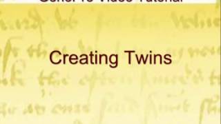 Creating Twins in genograms using GenoPro [upl. by Eila214]