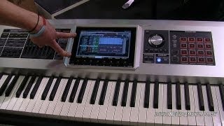 Roland Fantom G8 Workstation Keyboard Demo  PMT [upl. by Eyllom]