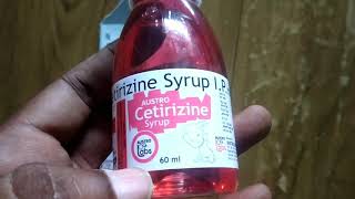 austro cetirizine syrup in hindi cetirizine cetirizine syrup cetirizine syrup ip austro cetrizine [upl. by Radley]