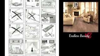 Endless Beauty Laminate Flooring Instructions runthrough [upl. by Harobed]