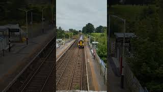 northernrail 158 870 express service to Carlisle fast through Long Preston [upl. by Arsi]