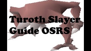 OSRS Turoth Slayer Guide 2018 FAST XP GREAT LOOT [upl. by Octavie521]