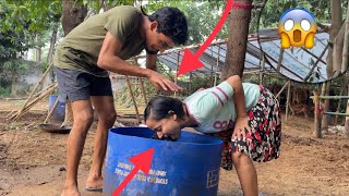 Crazy prank on family 🥵  best of 2022  Ginni pandey pranks [upl. by Eelynnhoj]