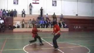 best nunchaku style fight by master tebjoune yacine [upl. by Tobi]