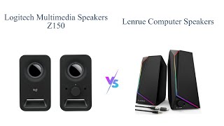 Logitech Z150 vs LENRUE Computer Speakers 🎵 Comparison amp Review [upl. by Skyler]