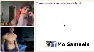 Aesthetics on Omegle Girls Reactions Shredded Mo Samuels Fitness Motivation [upl. by Pitarys81]