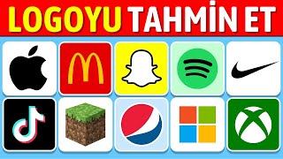 Logoların İsmini Tahmin Et  🤔 Logoları Ne Kadar Tanıyorsun 🧠 Logo Testi [upl. by Yesnnyl354]