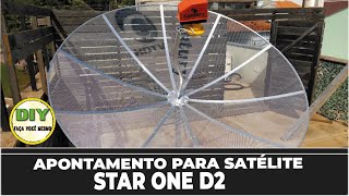 Apontamento Para o Satélite Star One D2 70W [upl. by Linda]