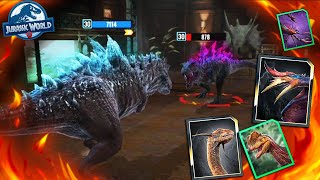 El MEJOR EQUIPO para PVP Jurassic World Alive [upl. by Orose]