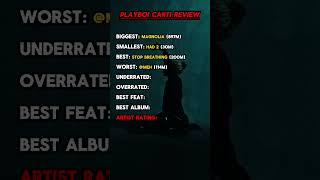 ARTIST REVIEW Playboi Carti [upl. by Ecenaj]