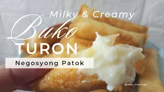 PANG NEGOSYO  BUKO TURON  MALAKING KITA MALIIT NA PUHUNAN  PINOY MERYENDA  BUKO ROLL [upl. by Eisiam127]