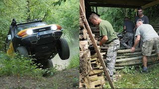 4x4 offroad Lúky 72023 najprv práca potom zábava alebo brigáda pred MS 2023 v offroad triale [upl. by Itin]