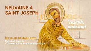 Neuvaine à saint Joseph  Vendredi 10 mars 2023  Jour 1 [upl. by Nerok]