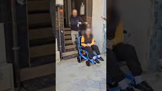 Engelli merdiven asansörü Emotion Xtreme mobil engelli asansörü wheelchair Kolay pratik kullanım [upl. by Ahsilak]