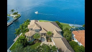 Stately Waterfront Residence in Sarasota Florida  Sothebys International Realty [upl. by Letnuahs]