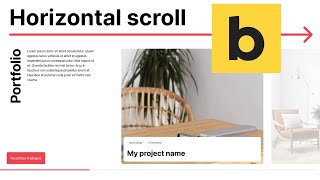 Horizontal scroll  Bricks Builder Template  Fancy Bricks [upl. by Etteraj187]