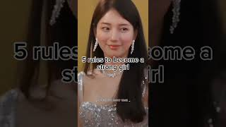 5 rules to become a strong girl new aesthetic glow tech views viral trending girls aesthetic [upl. by Attenyt]